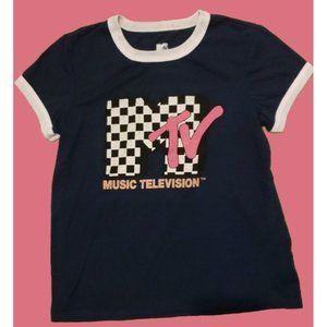 MTV Music Television T-shirt XS Women's